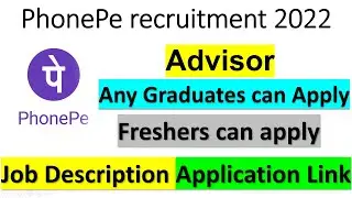 PhonePe recruitment 2022 | phonepe jobs | jobs at phonepe | daily job updates | jobs for freshers