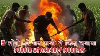 Why were 5 people burnt alive by the villagers| Purnia witchcraft murder #theunsolvedtruth #horror