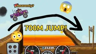 Can I Jump Over 700 Meters of Lava😱? Hill Climb Racing 2 GamePlay