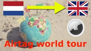 Airtag by mail around the world traveling west.
