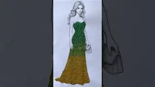 💚💛✨✨ || glitter dress 🌼