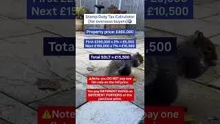 UK Stamp Duty Calculator How to Calculate Stamp Duty Land Tax #uktax #uktaxes #ukproperty