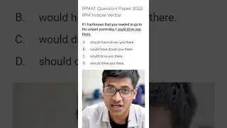 Don't ignore Verbal Ability (Grammar) #ipmat2024  #ipmatindore  #ipmat