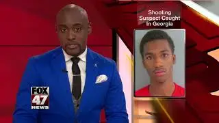Suspect in shooting caught in Georgia
