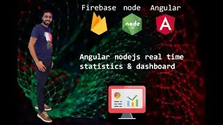 Angular nodejs real time statistics & dashboard