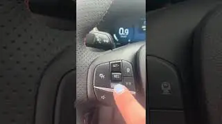 *How To* #shorts  Adaptive Cruise Control on a 2023 Ford Escape with Adrienne