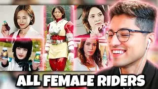FIRST TIME Watching ALL FEMALE KAMEN RIDERS!
