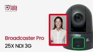 [EN] Broadcaster Pro 25X NDI 3G: the PTZ camera for Pro AV productions and live events.