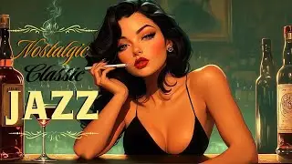 1940s Vintage Bar Scene | Smooth Retro Jazz Music