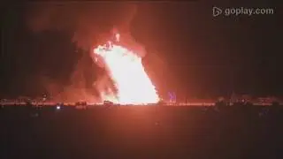 Burning Man 2016 - Full Temple Burn