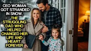 CEO Woman Got Stranded In Snow, The Struggling Dad Who Helped Changed Her Life And Heart Forever