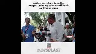 Justice Secretary Remulla, magsusumite ng counter-affidavit sa Ombudsman