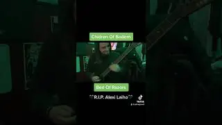 Children Of Bodom - Bed Of Razors (mini cover) #cobhc #alexilaiho #shorts #guitarcover #heavymetal