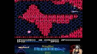 Life Force - No Force Shield, No Death/No Damage (NES, Walkthrough By StingHiei)