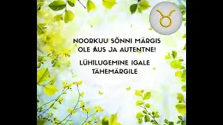 NOORKUU SÕNNIMÄRGIS-lühilugemine igale tähemärgile.