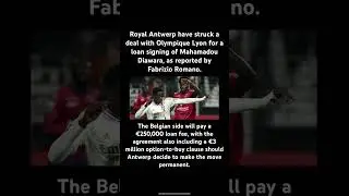 Royal Antwerp set to sign ✍️ Lyon player #transfernews #football #belgium