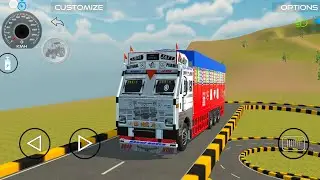 Truck Uphill Challenge 😱 | Is Truck Ko Hum Upar Chadhane Wale Hain | Truck Game#truck #games 