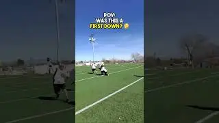 POV: Мне удалось заработать первый даун? 🤔 #nflflag #flagfootball #ot7 #nflflagfootball #37ufootball