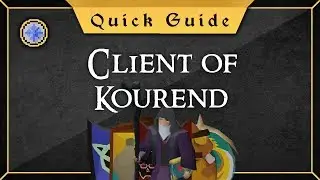 [outdated] Client of Kourend Guide. Link in description and comments