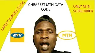 Latest  cheapest mtn bundle code, watch and stop wasting money on data