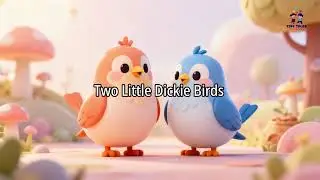 Two Little Dickie Birds | Little birds | #babyrhymes #babysongs #englishrhymes #nurseryrhymes #songs