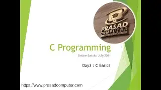 C Programming Full Course | Chapter- 03: C Fundamental | for Beginners | In Marathi