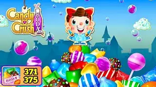 Candy Crush Soda Saga. Level 371-375 Gameplay walkthrough (iOS,Android) #candycrushsodasaga