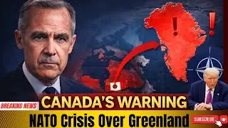 Emergency NATO Crisis: Canada Confronts Trump Over Greenland Annexation Threat| Nova World News Now.