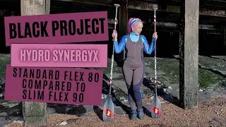 Black Project Hydro SynergyX Small Blade Standard Shaft Flex 80 Compared To Slim Shaft Flex 90