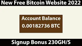 CubeHash Review New Free Bitcoin Mining Website 2022 Free Cloud Mining Website 2022