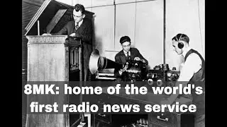 31st August 1920: World's first radio news program begins broadcasting on 8MK in Detroit, Michigan