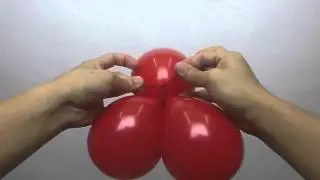 DIY Five Balloons Cluster