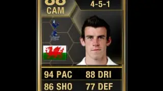 FIFA 13 TIF BALE 88 AS STRIKER Review & In Game Stats Ultimate Team