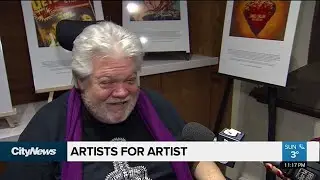 Toronto art community holds fundraiser for legendary album cover artist