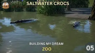 Building a Saltwater Crocodile Habitat | Planet Zoo &ndash; Emerald Canopy
