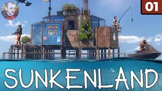 Sunkenland PL #1 - Surwiwalowy Wodny Świat... ale bez Kostnera! 🌊 - Gameplay PL