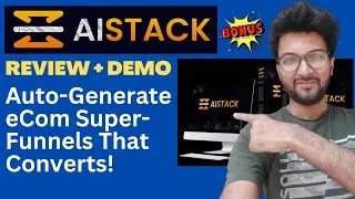 AI Stack Review + Demo &ndash; Auto-Generate eCom Super-Funnels That Converts!