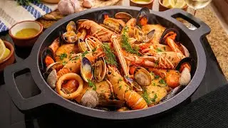 Zarzuela de Pescado y Marisco - Receta Tradicional Paso a Paso