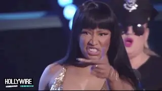 Nicki Minaj Calls Out Miley Cyrus At The MTV VMAs (VIDEO) | Hollywire