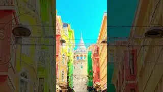Istanbul T&uuml;rkiye 2023 Walking Tour #galatatower #istanbul #walkingtour
