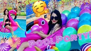 Festejo mis 30 años con una Pool Party! 🥳👙💦