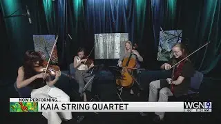 Midday Fix:  Live performance from Kaia String Quartet