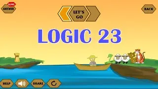 River Crossing IQ Game - Logic 23