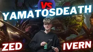 YAMATOSDEATH | ZED VS IVERN | MID GAMEPLAY | Patch 14.10 / Season 14 | #LeagueofLegends