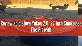 Review Solo Stove Yukon 2.0, 27 Inch Smokeless Fire Pit with Removable Ash Pan - Wood Burning Portab