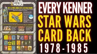 Every Vintage Star Wars Card Back