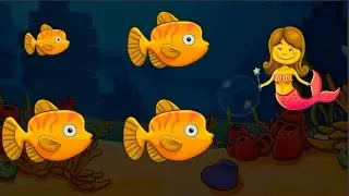 MARINE LIFE EDUCATIONAL GAME APP FOR TODDLERS WITH COUNTING SELECTING PUZZLE WITH CUTE SEA ANIMALS