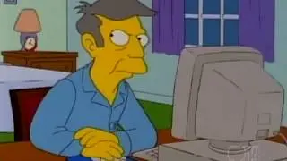 S12E06 - Skinner Surfing the Web