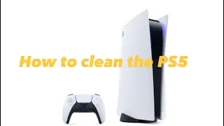 How to clean the ps5