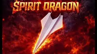 OVER 200 feet PAPER AIRPLANE ✈️ - How to make the Best Paper Airplane in the World | SPIRIT DRAGON 🔥